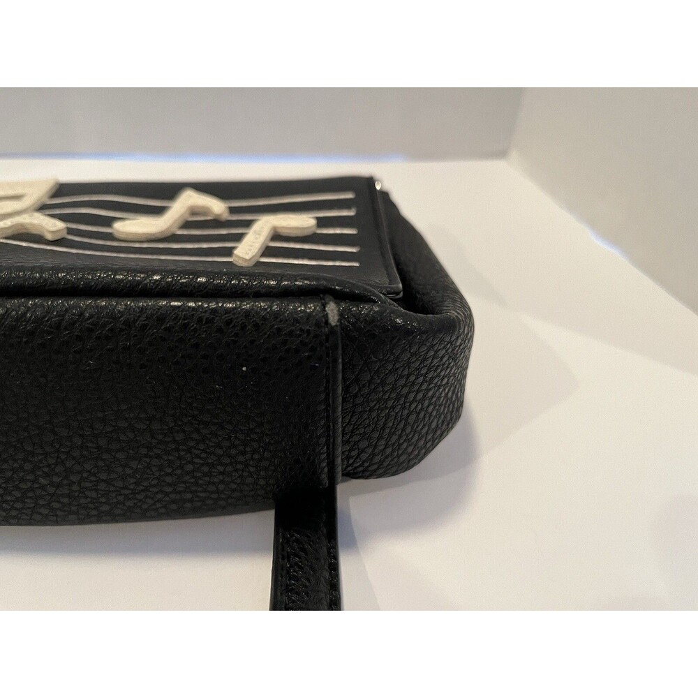 Charming Charlie Music Note Black Small Crossbody Purse - Picture 6 of 11